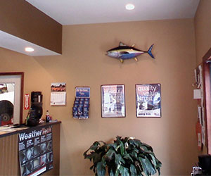 Griffin Muffler & Brake Center LLC - Our office inside