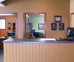 Griffin Muffler & Brake Center LLC - Our Front Desk