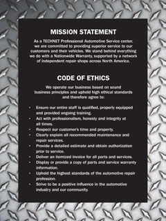 Code of Ethics - Griffin Muffler & Brake Center LLC